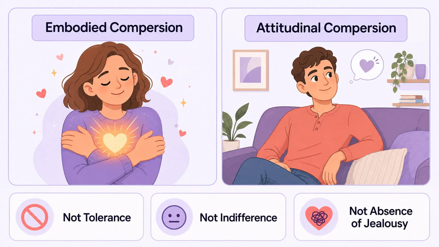 Two types of compersion: embodied and attitudinal