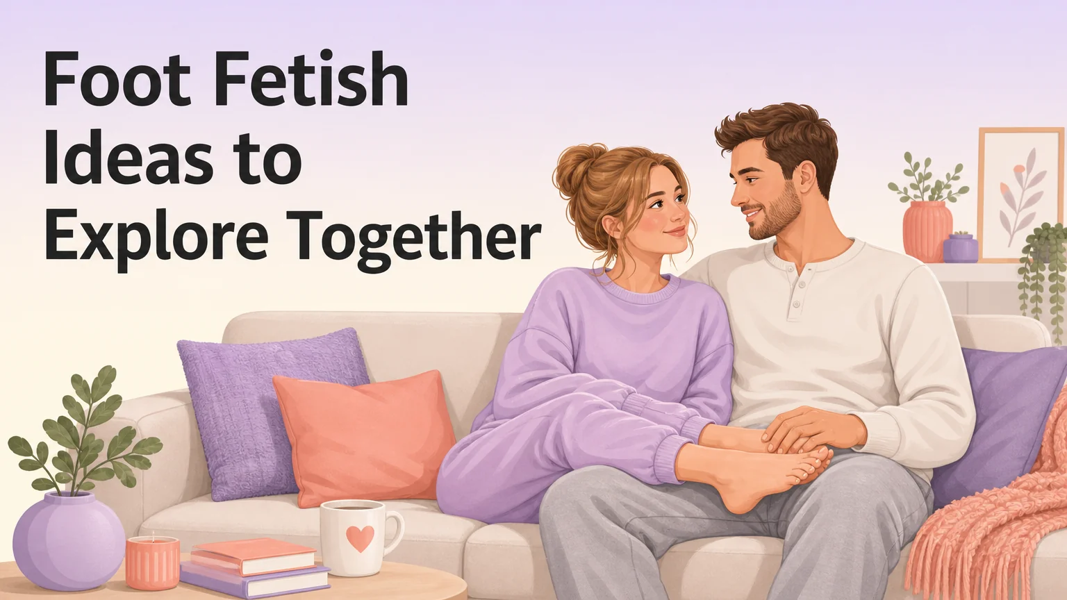 Cover: Couple sharing an intimate connection on a couch