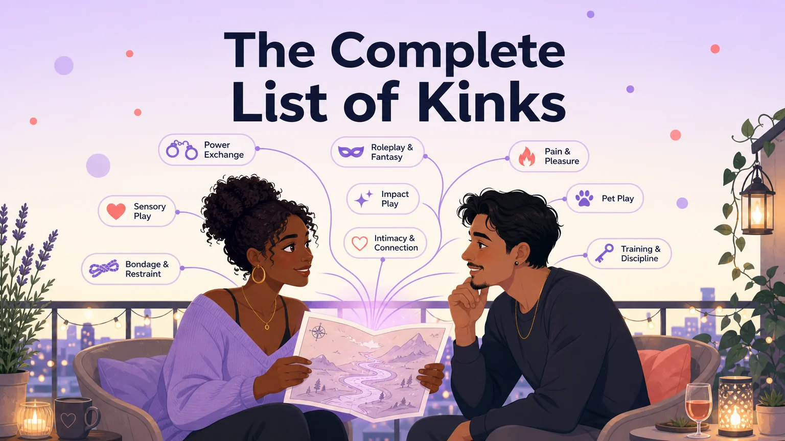 The List of Kinks - 136 types of kinks, categorized and explained
