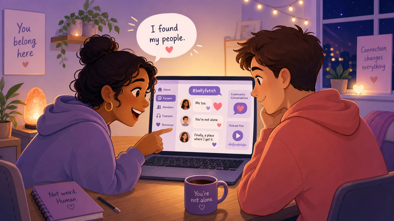 Scenario: Finding community and belonging
