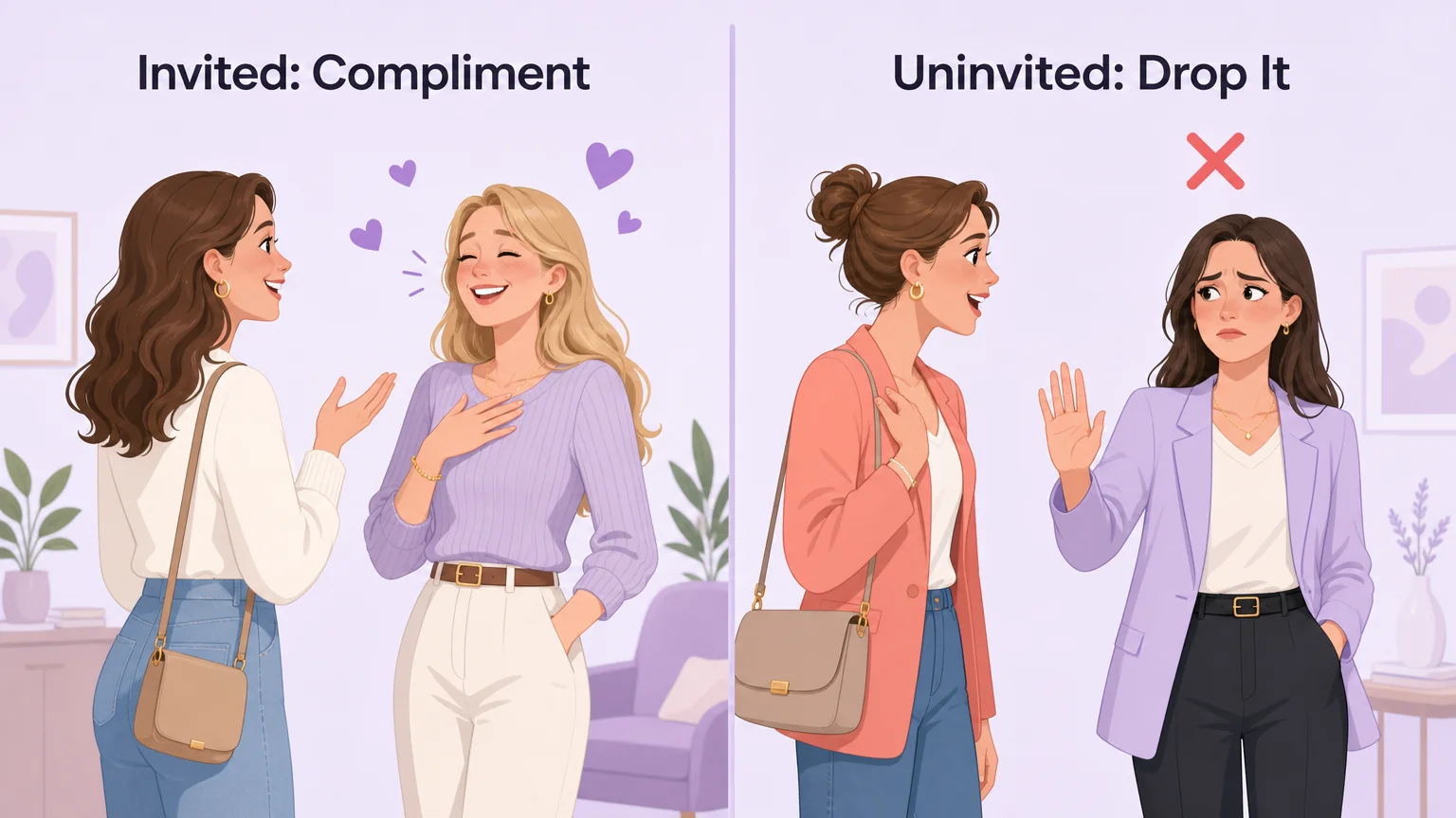 When dommy mommy is a compliment versus a red flag, invited versus uninvited