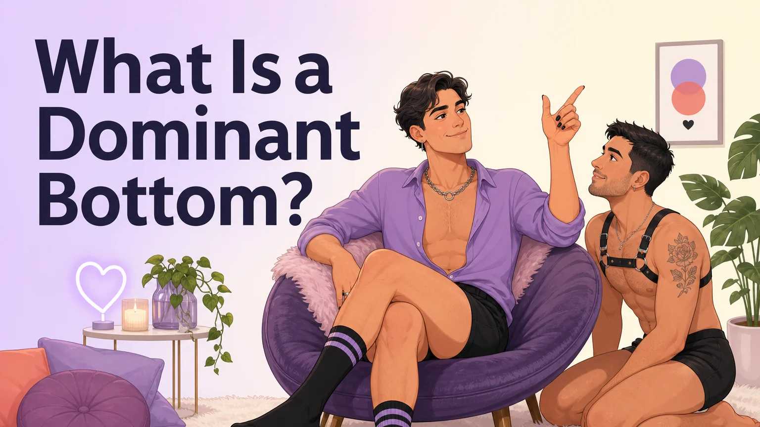 Cover illustration for the what is a dominant bottom guide