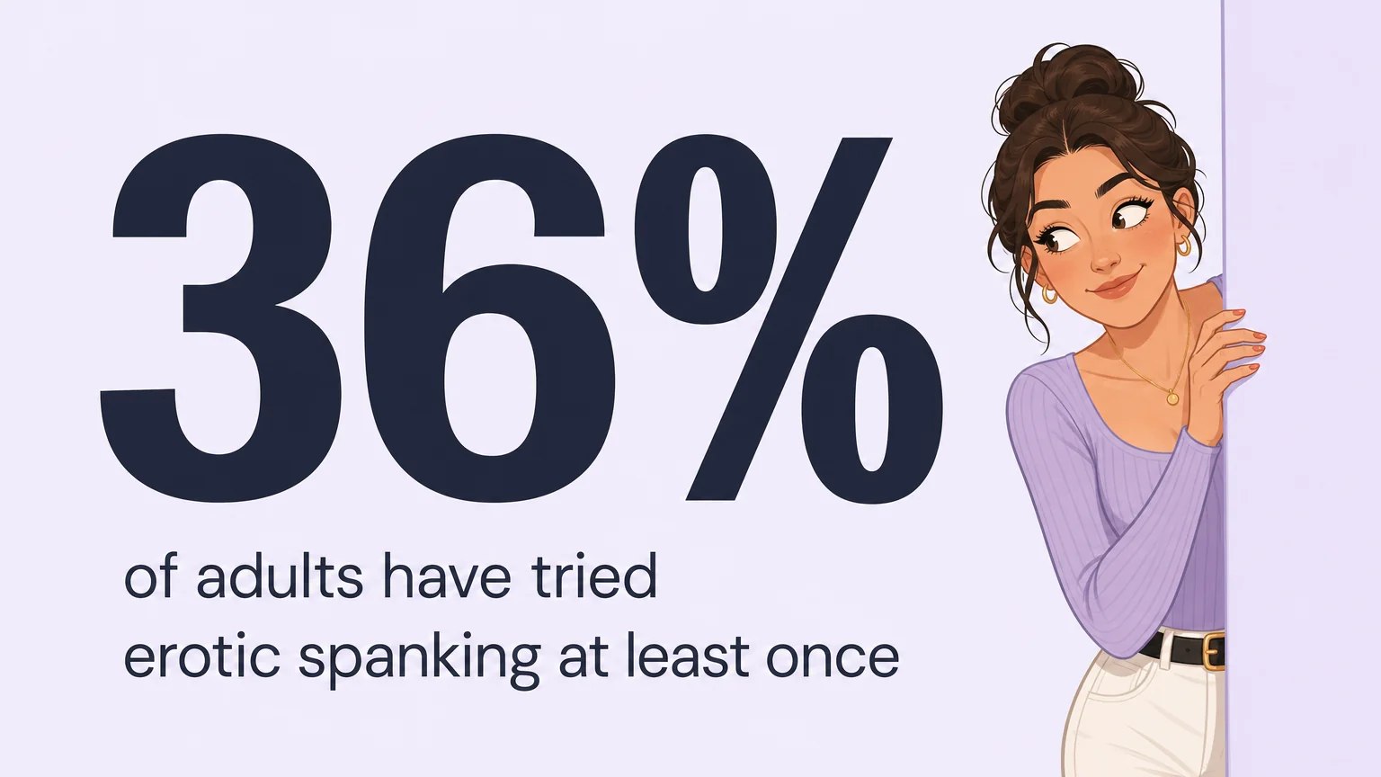 More than a third of adults have tried erotic spanking at least once
