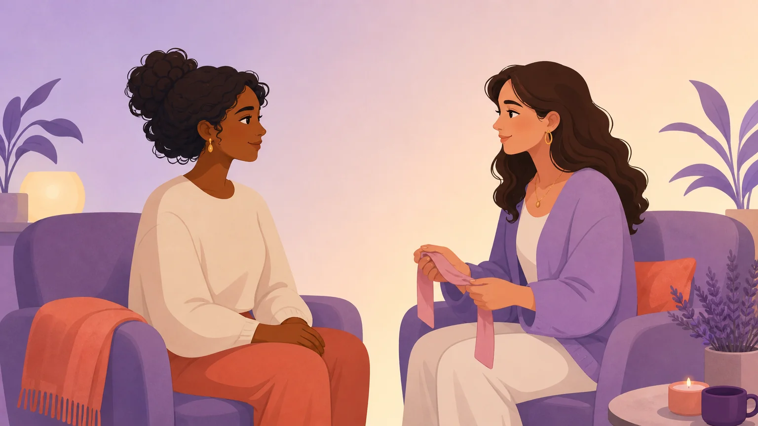 Two people sharing a quiet, trusting moment — the connection that makes the rigger and rope bunny dynamic work