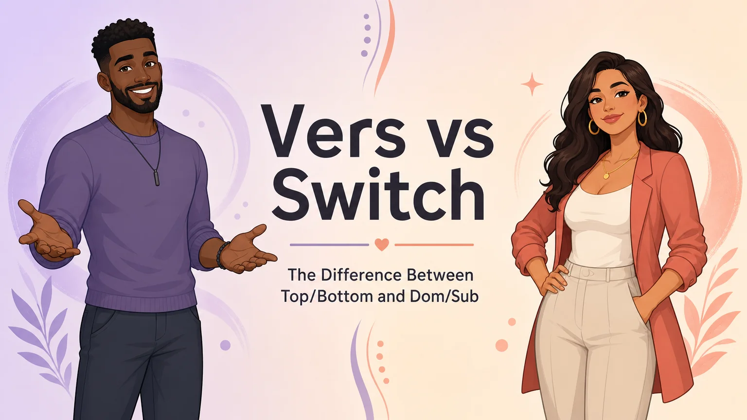 Vers vs Switch cover illustration showing the difference between top/bottom and dom/sub roles