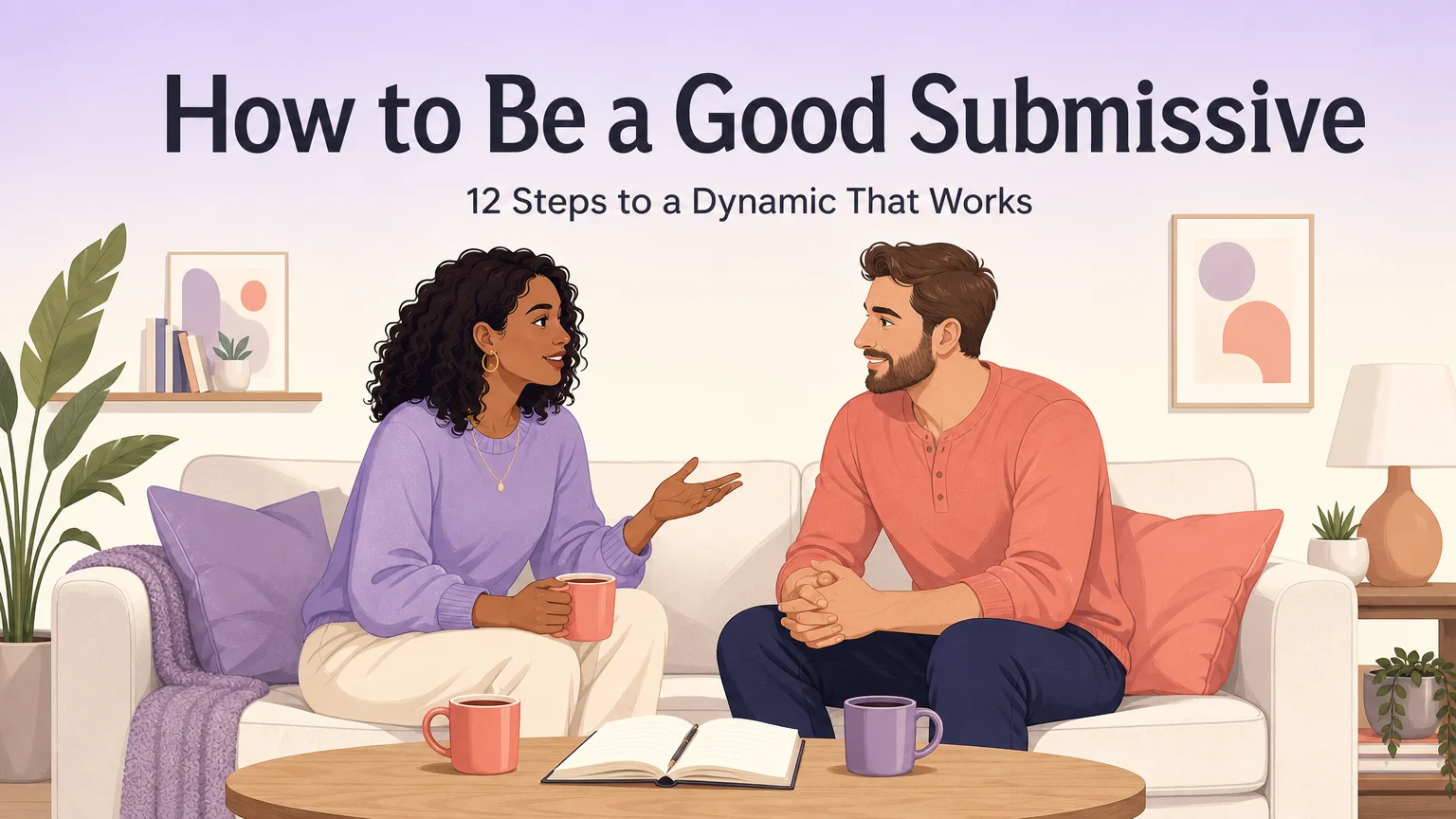 Cover illustration for how to be a good submissive