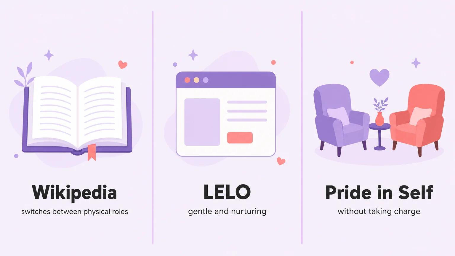 Three sources compared side by side: Wikipedia, LELO and Pride in Self each define soft top differently