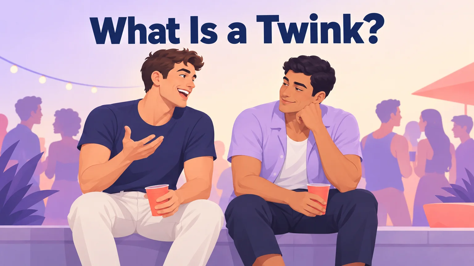 Cover illustration for the article What Is a Twink